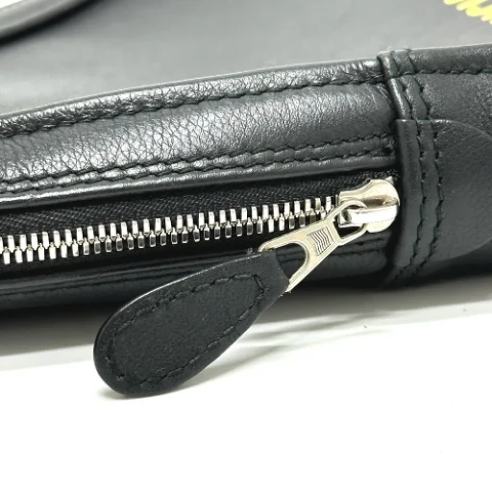 Balenciaga Vintage Pre-owned Leather clutches Black Heren