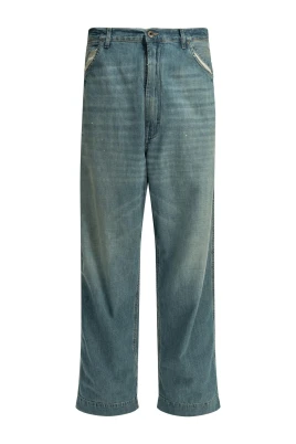 Slitna Carpenterbyxor i denim