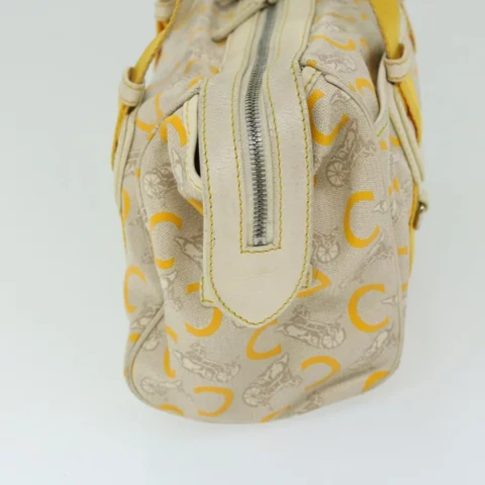 Celine Vintage Pre-owned Canvas totes Beige Dames
