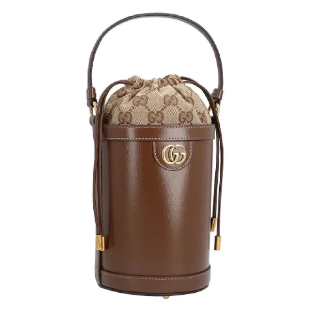 Gucci Mini Bucket Bag Brown Dames