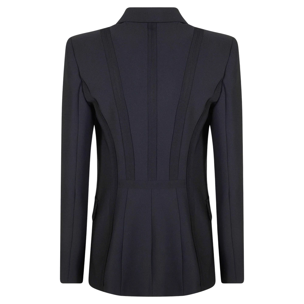 Elisabetta Franchi Women's Black Blazers, Xl, Giacca