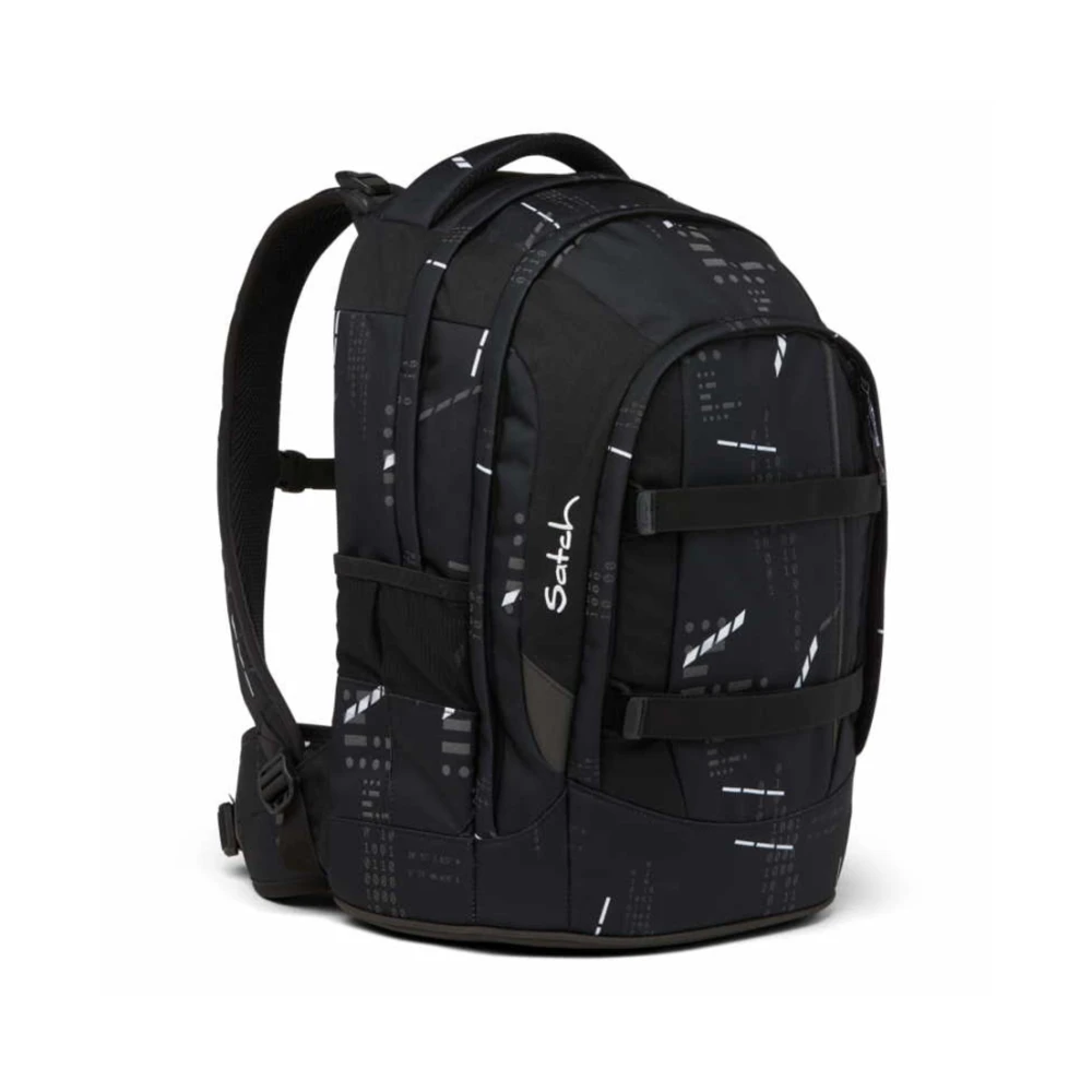 Satch Schoolrugzakken met Sat-Sin combinatie Black Heren