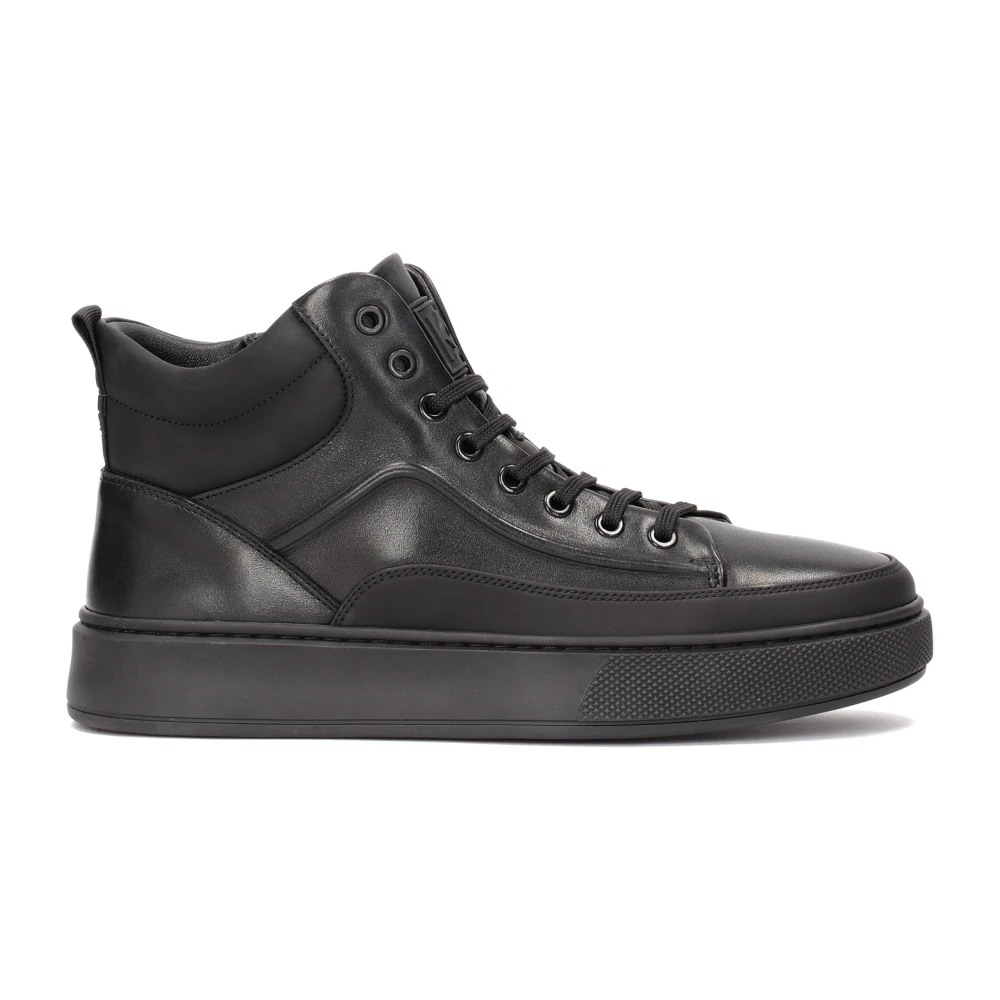 Kazar Modieuze sneakers met hoge schacht Heren Schoenen Zwart