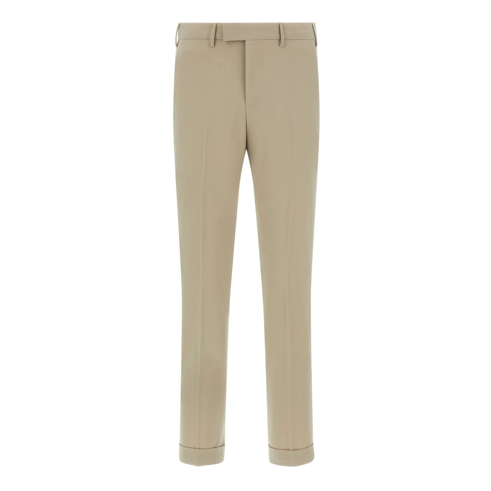 Pt Torino Men's Beige Suit Trousers, 3XL, Master Trousers