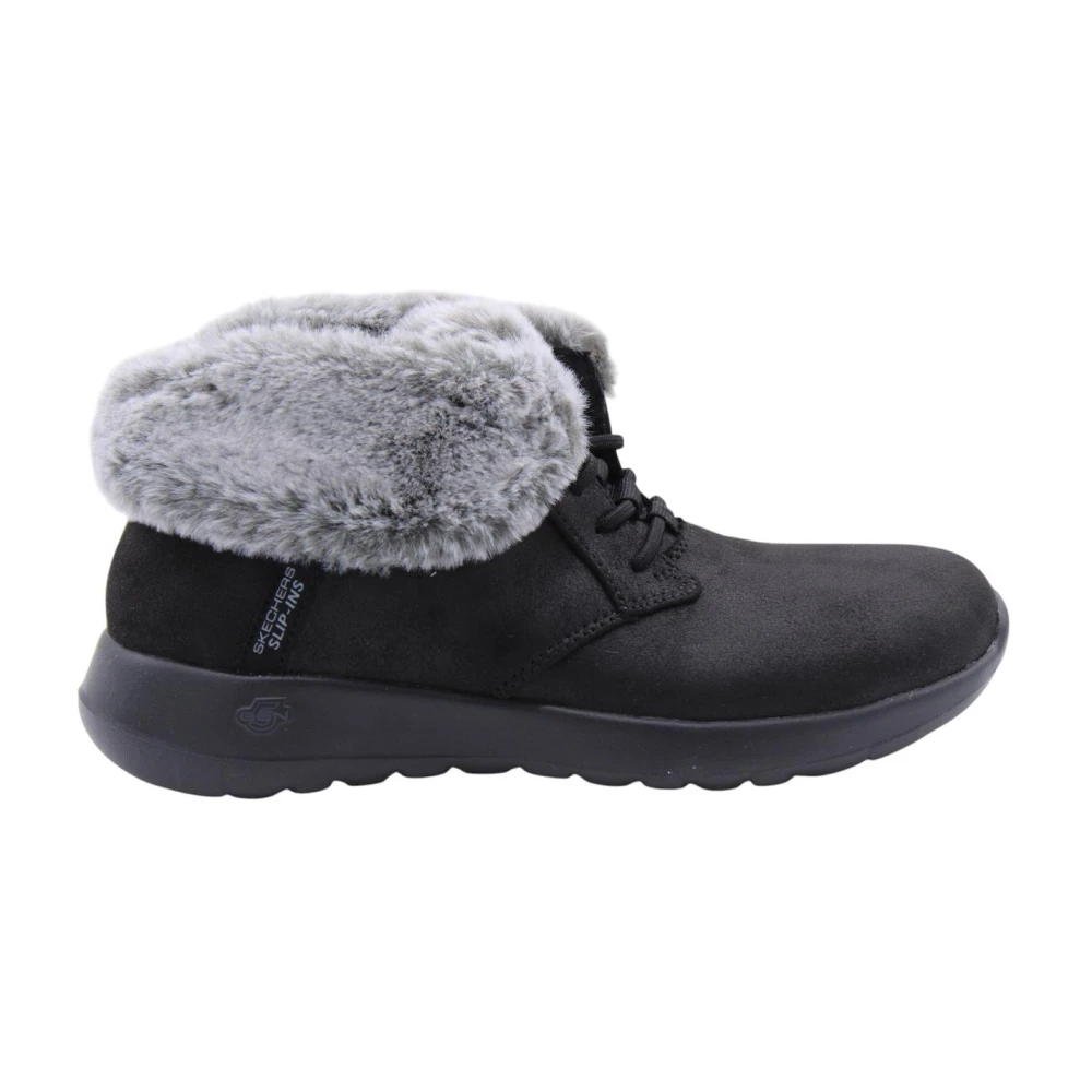 Skechers Women's Black Winter Boots, 4 Uk, Stylish Bex Ankle Boot