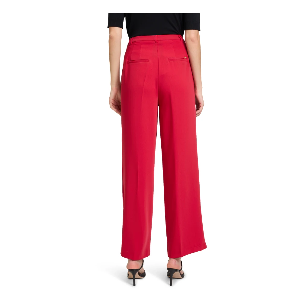 Betty & Co Elegante Plooibroek Red Dames