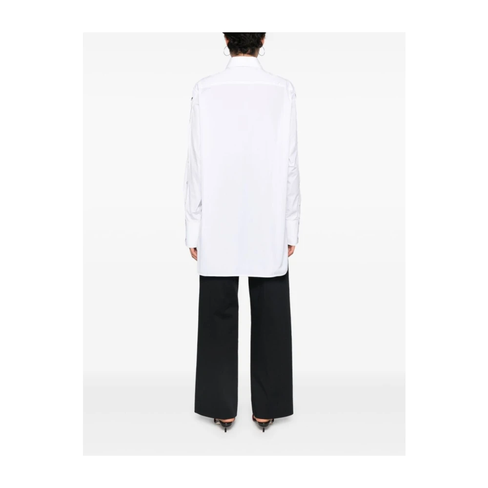 Stella Mccartney Gesnapte Overhemd White Dames