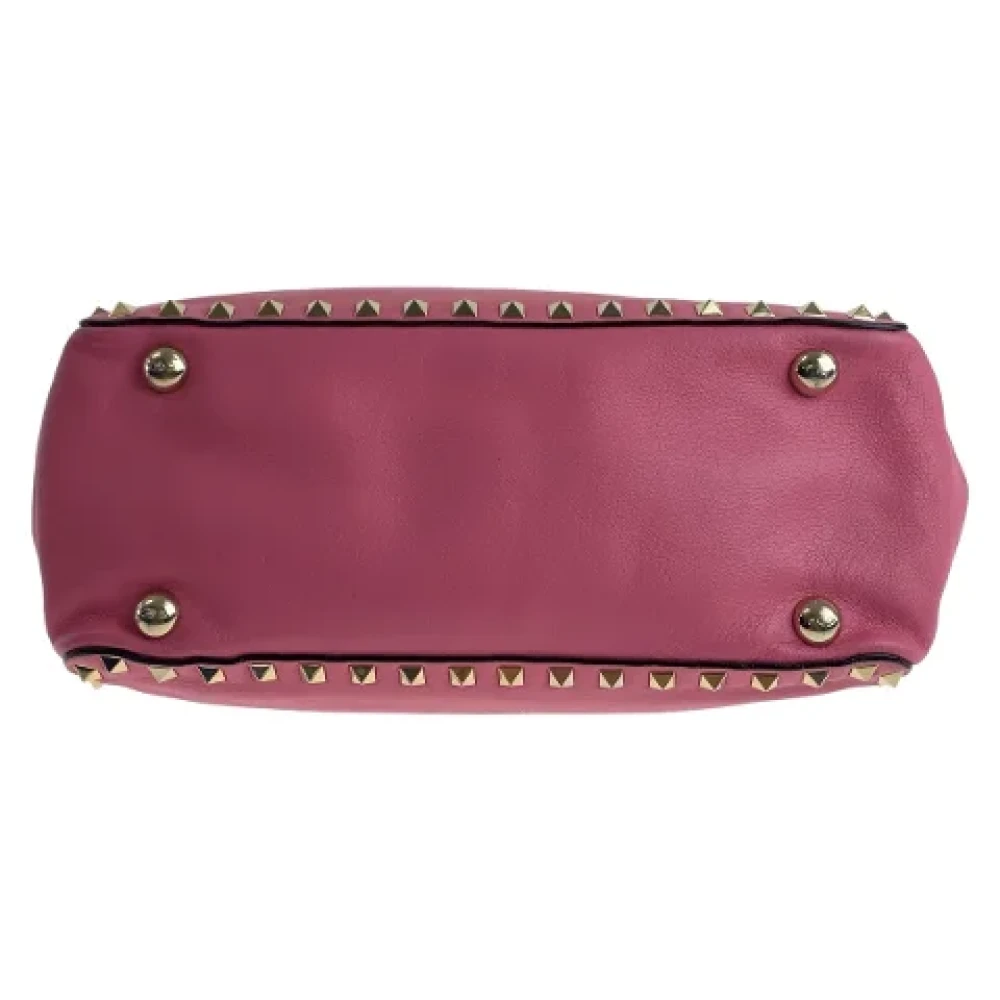 Valentino Vintage Pre-owned Leather handbags Pink Dames