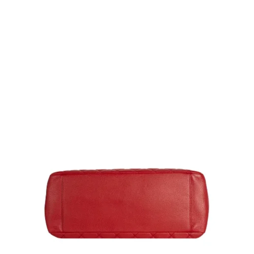 Chanel Vintage Pre-owned Leather chanel-bags Red Dames