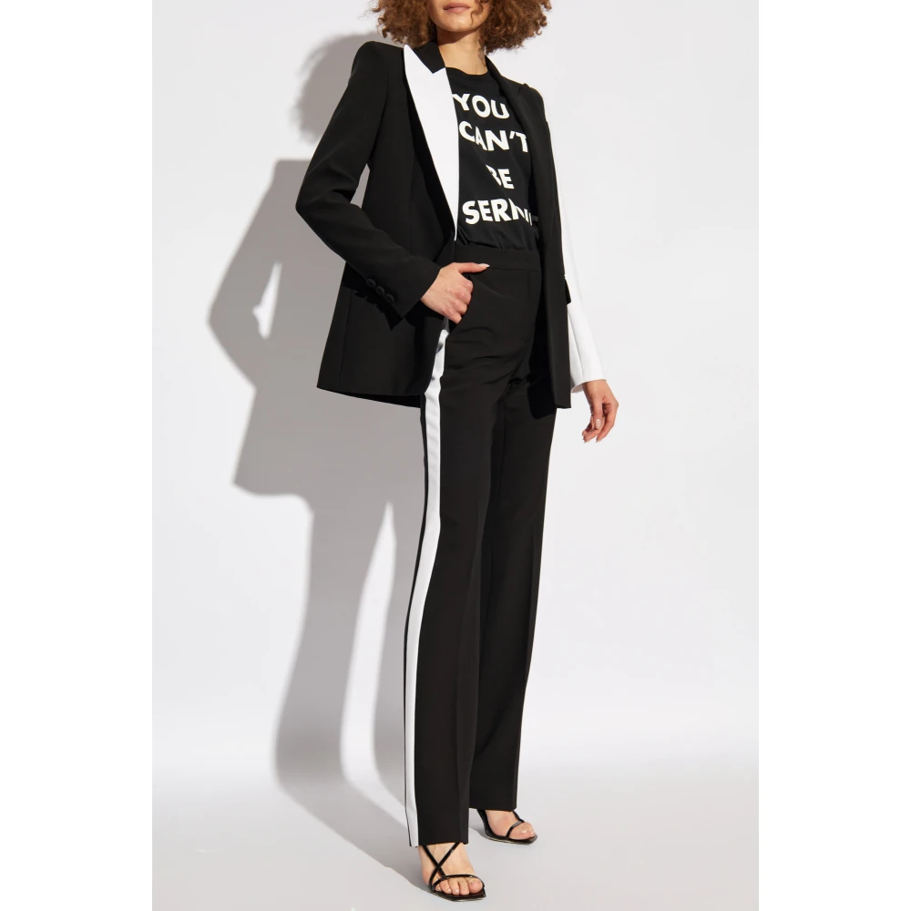 Moschino T-shirt met print Black Dames