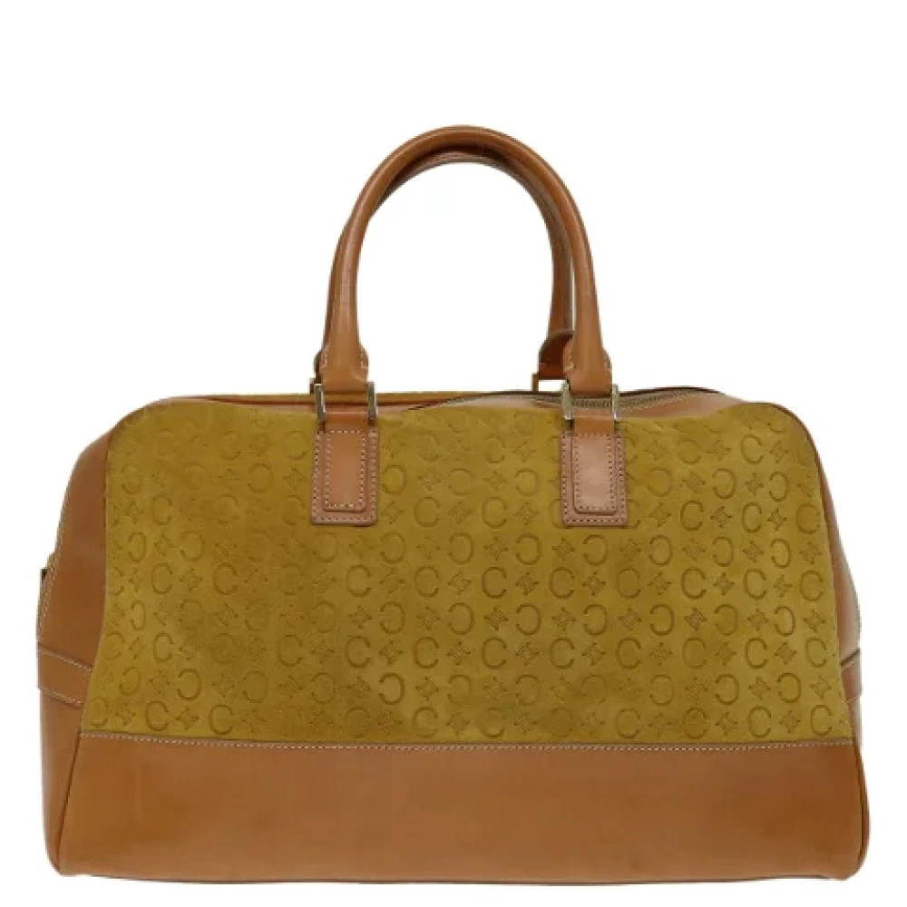 Celine Vintage Pre-owned Canvas totes Yellow Dames