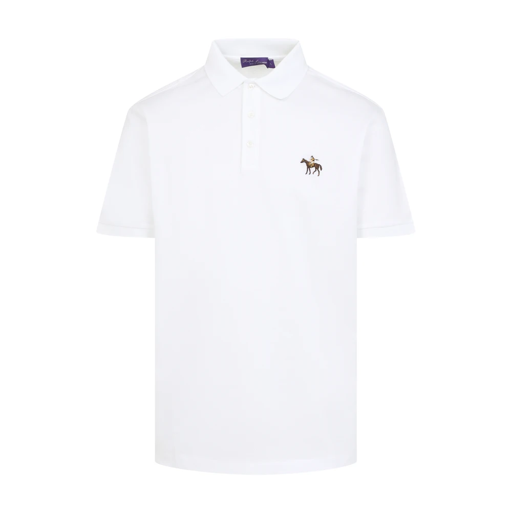 Ralph Lauren Purple Label T-Shirt White Heren