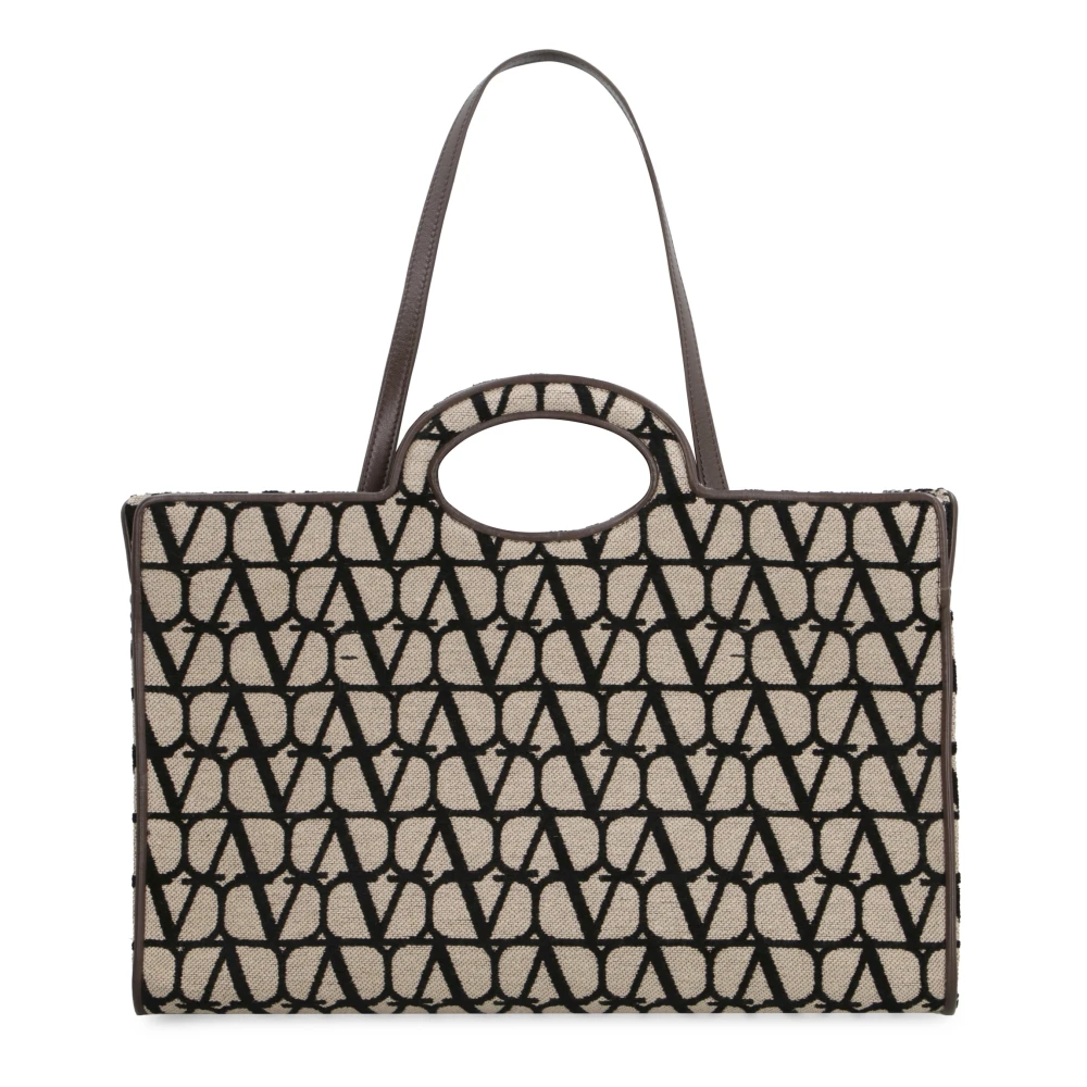 Valentino Le Troisième Tote Iconographe Motief Beige Heren