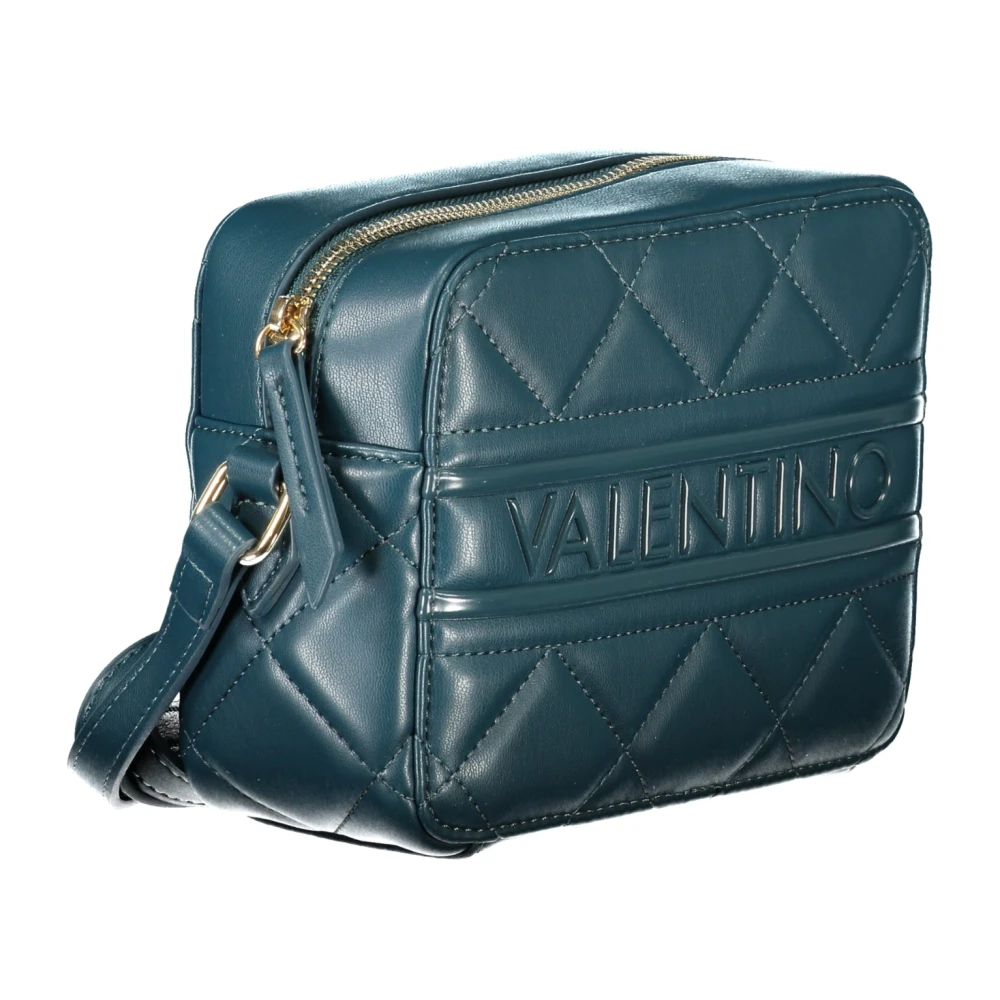 Valentino by Mario Valentino Groene Crossbody Tas met Ritssluiting Green Dames