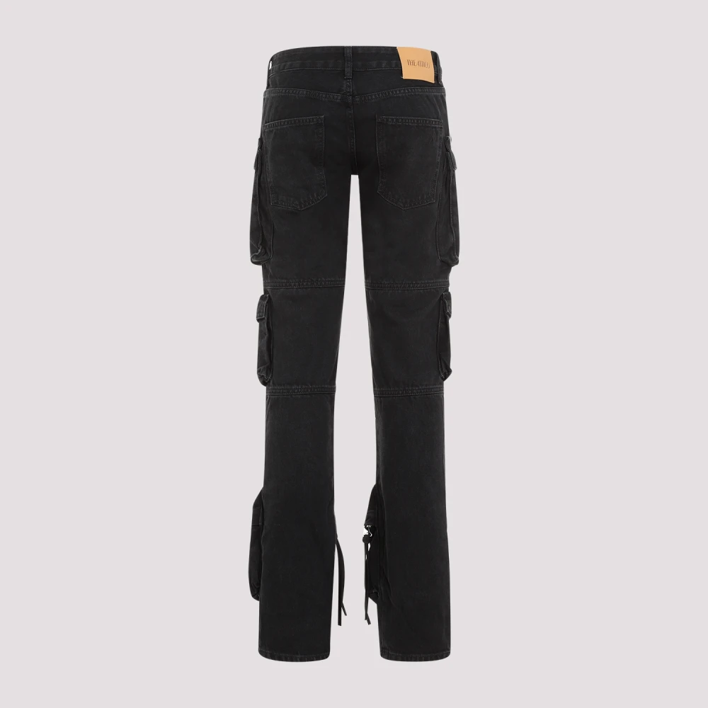 The Attico Zwarte Essie Jeans Black Dames