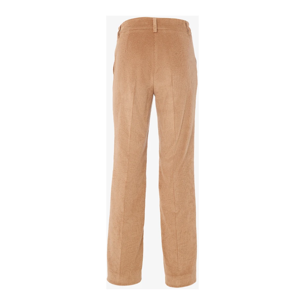 Manila Grace Slim Fit Broek Brown Dames