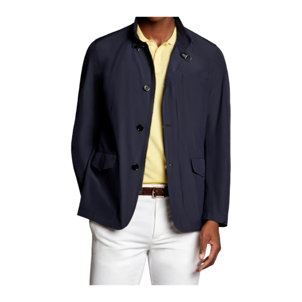 Fay Light Jackets Blue Heren