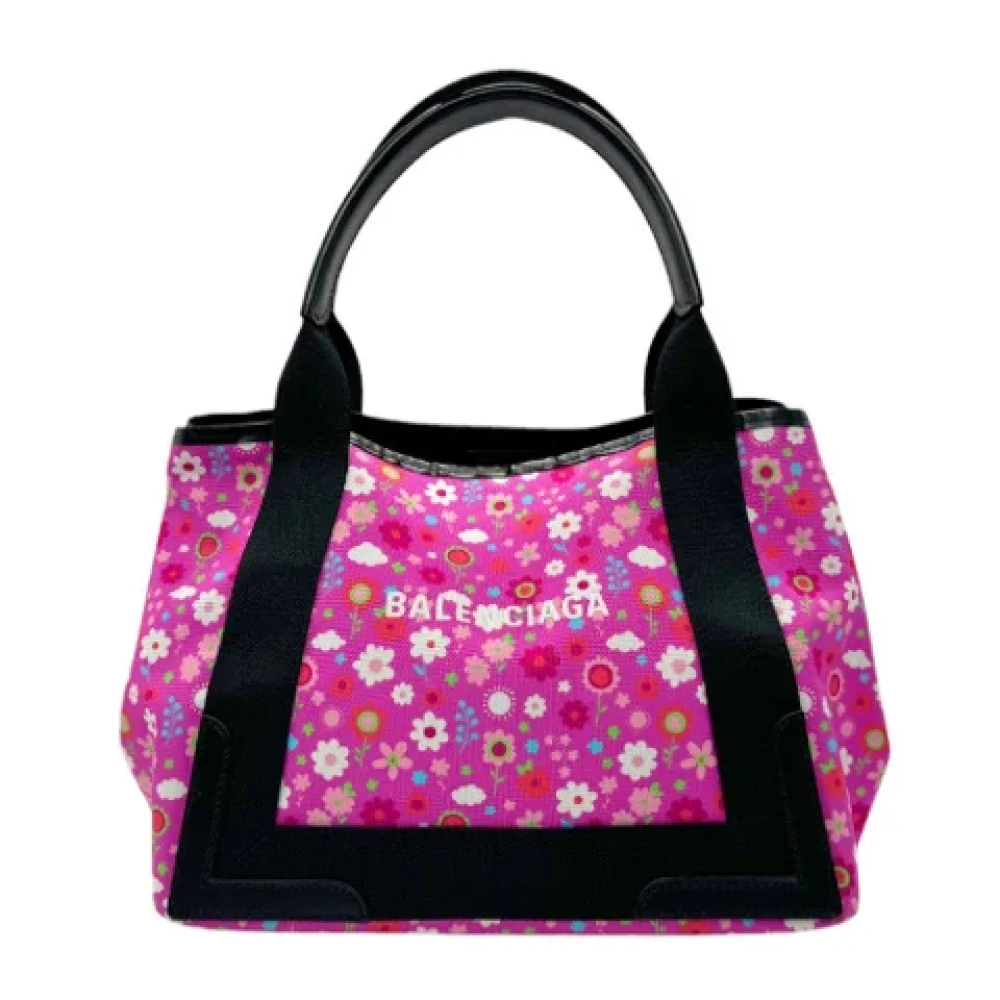 Balenciaga Vintage Pre-owned Canvas balenciaga-bags Multicolor Dames
