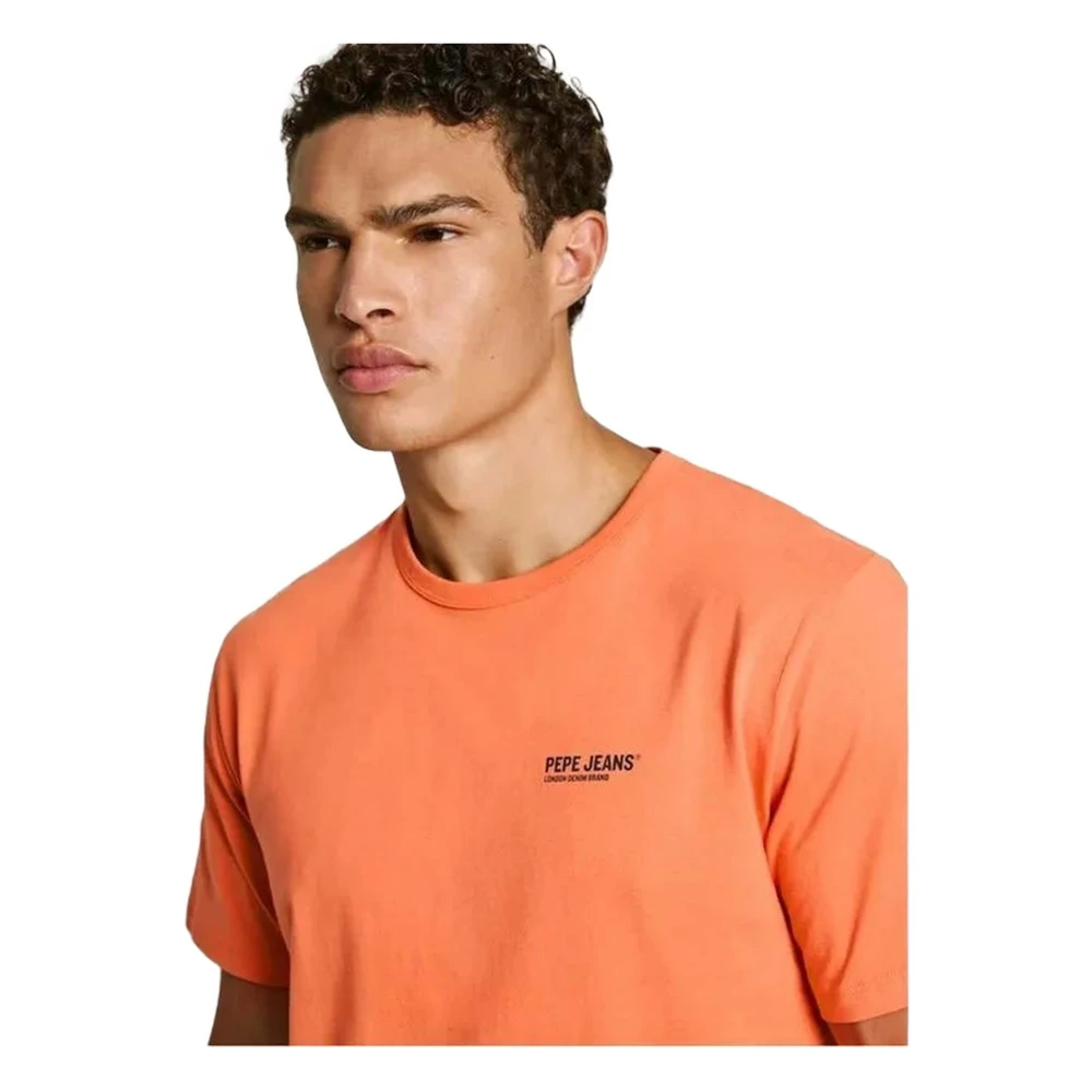 Pepe Jeans Sam T-shirt Orange Heren