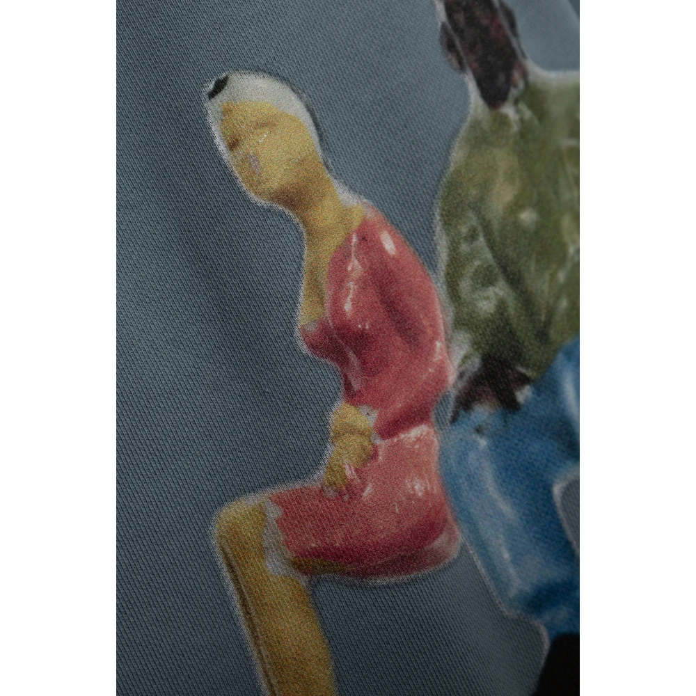 JW Anderson Gedrukte sweatshirt Blue Dames