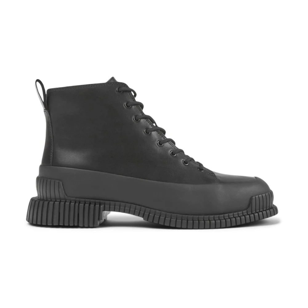 Camper Women's Black Pix Lace-Up Boots