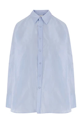 Oversized Silk Shirt