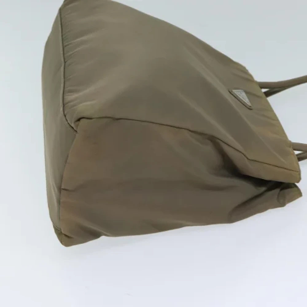 Prada Vintage Pre-owned Fabric prada-bags Gray Dames