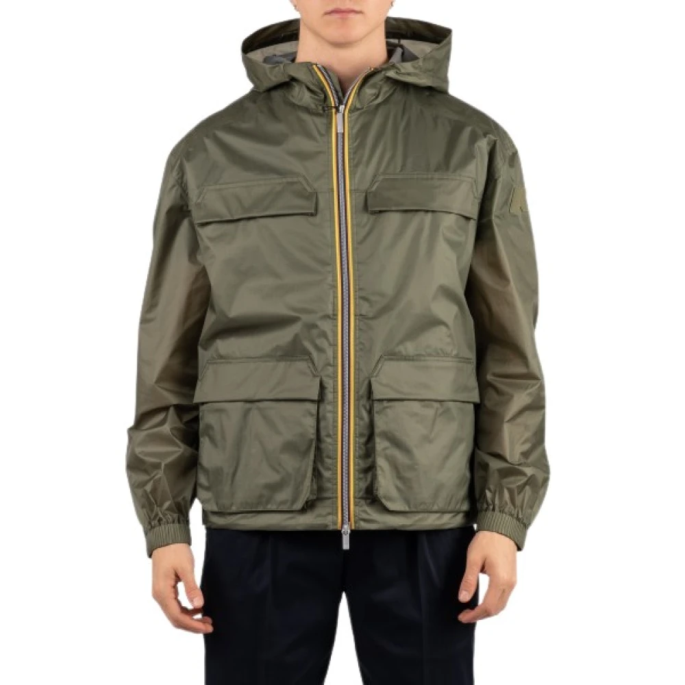 K-Way Hombre Verde Chaquetas, Talla: L