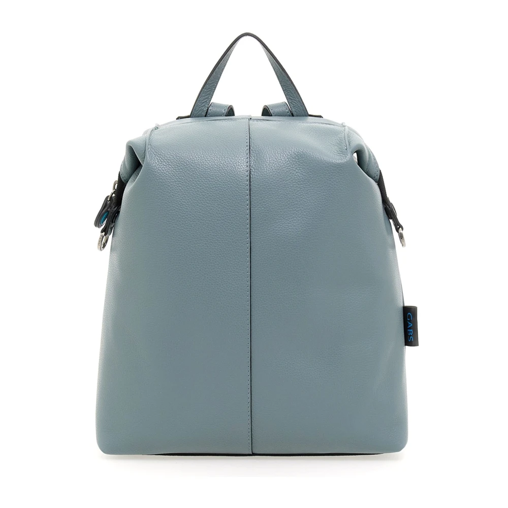 Gabs Women's Blue Backpacks, One Size, Large Leather Backpack And Shopper Bag