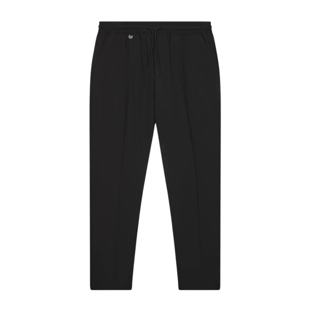 Antony Morato Men's Black Neil Regular Fit Trousers