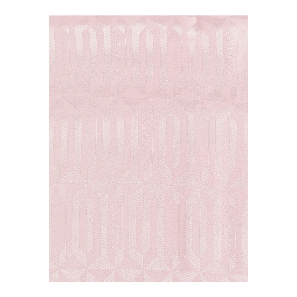 Lanvin Sjaal met monogram Pink Dames