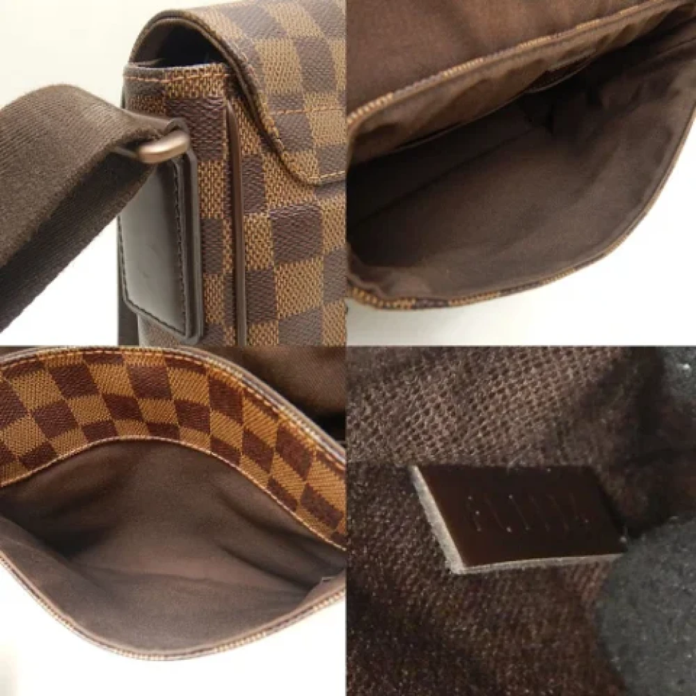 Louis Vuitton Vintage Pre-owned Canvas shoulder-bags Brown Dames