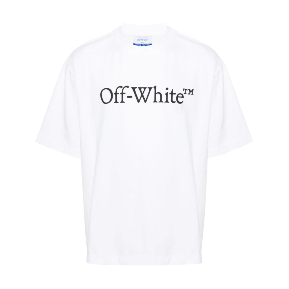 Off White Bookish Skate T-shirts en Polos White Heren