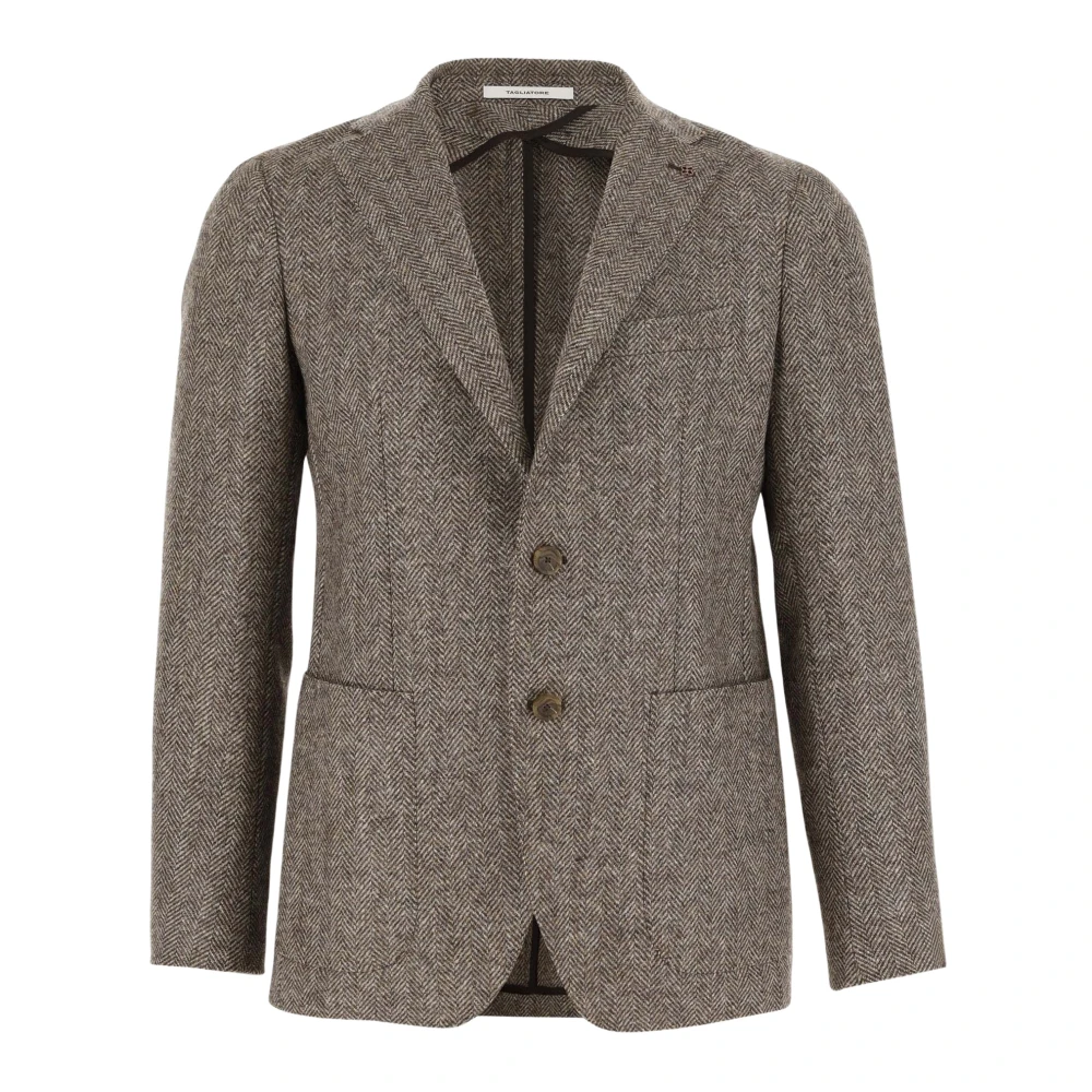 Tagliatore Blazers Brown Heren