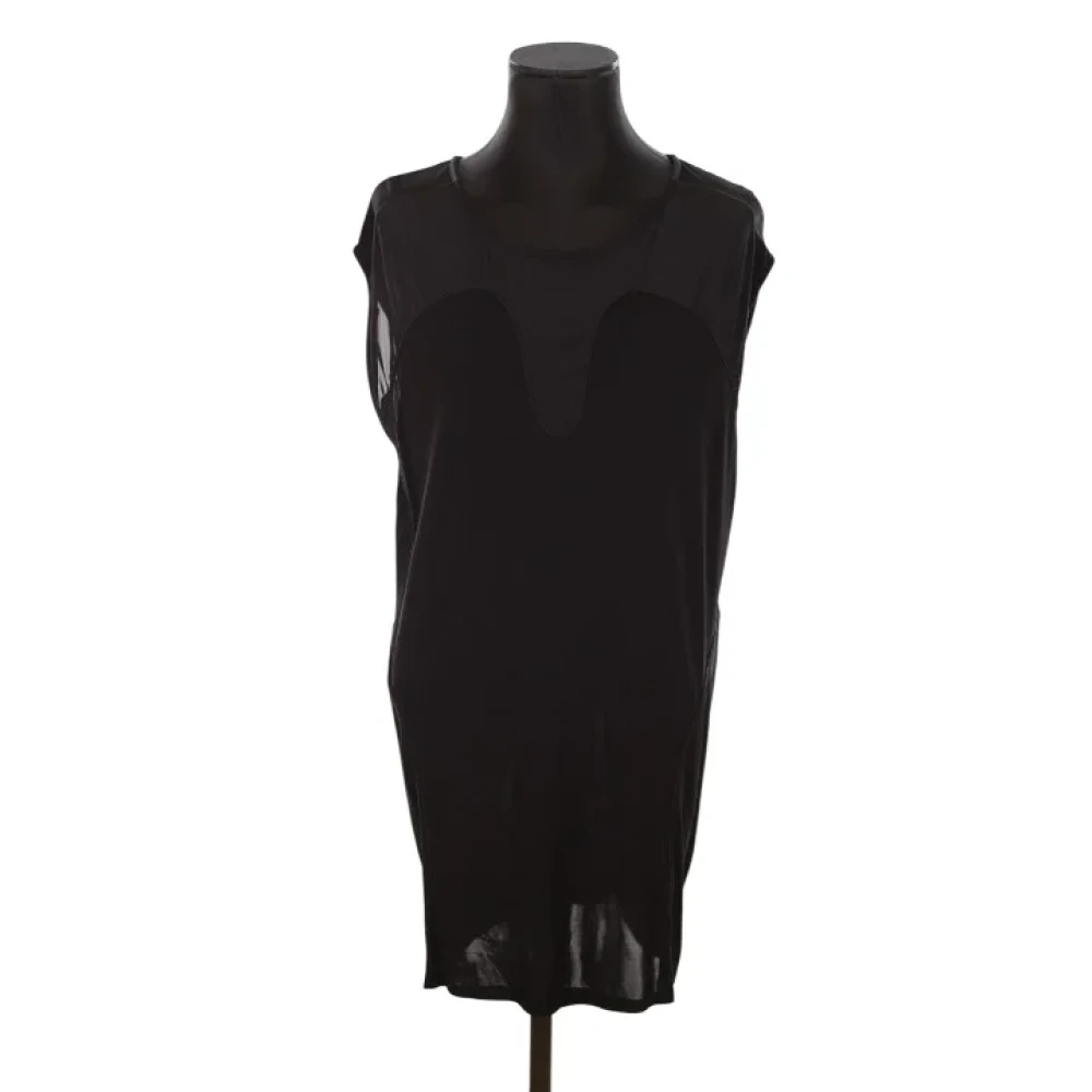 Acne Studios Pre-owned Polyester dresses Black Dames