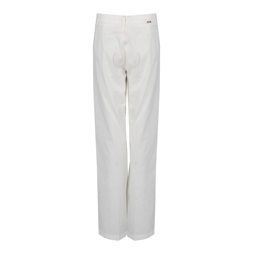 Liu Jo Elegante Slim Fit Broek White Dames