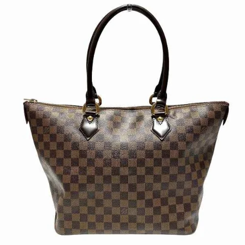 Louis Vuitton Vintage Pre-owned Canvas shoulder-bags Brown Dames
