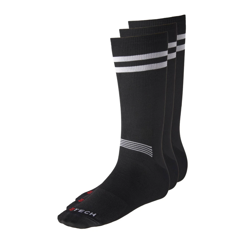 Boggi Milano Herren Schwarz Technische Sportsocken