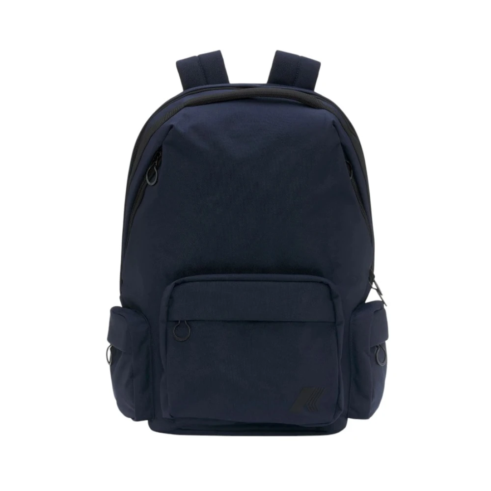 K-Way Unisex Blå Väskor One Size, Nylon, Kompakt Och Funktionell Ryggsäck Anais