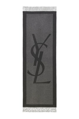 gray-silk-scarf-fringe-logo-detail