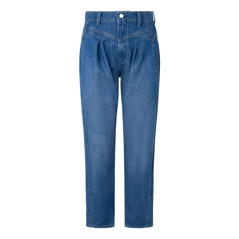 Pepe Jeans Denim Straight Jeans voor Vrouwen Blue Dames