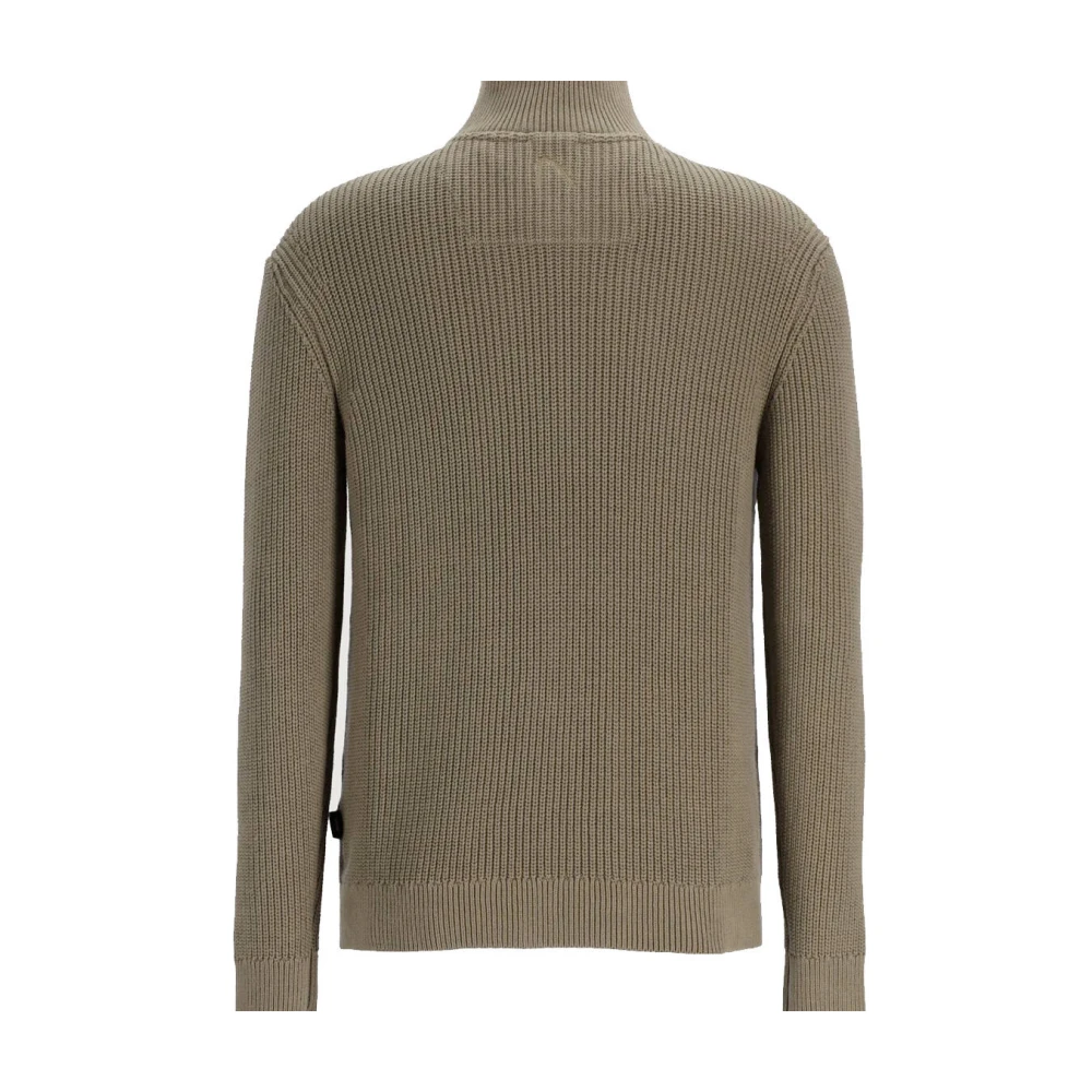 Chasin Half Zip Pullover Green Heren