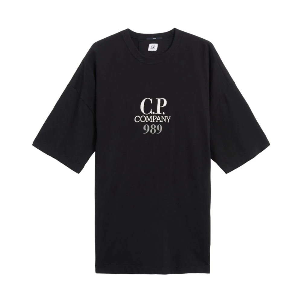 C.P. Company Korte Mouw T-Shirt Comfort Stijl Black Heren