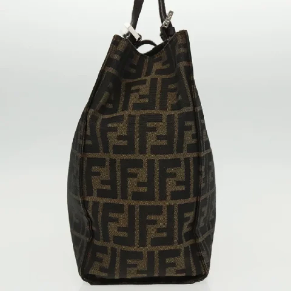 Fendi Vintage Pre-owned Canvas fendi-bags Black Dames