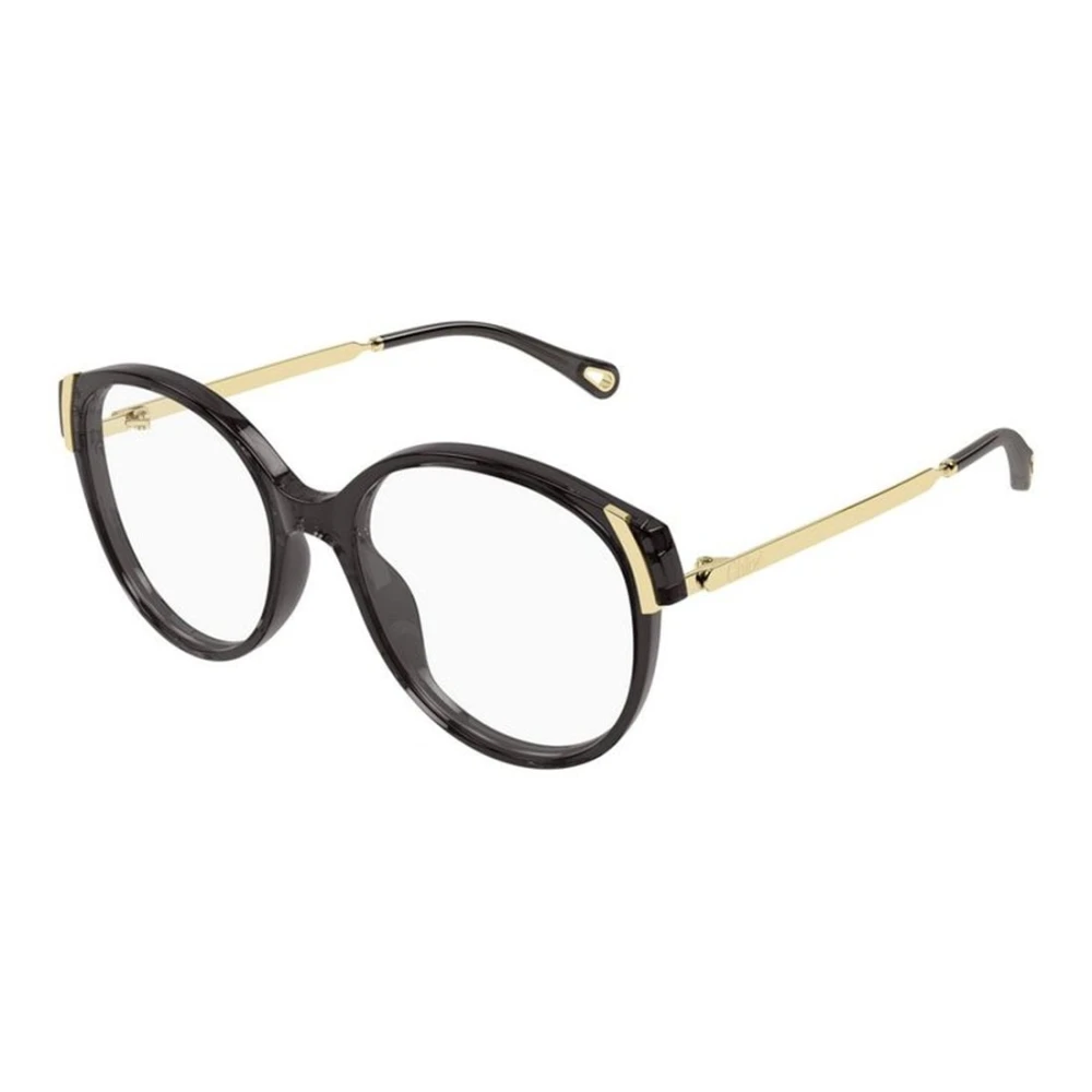 Chloé Gray Round Eyeglasses - Female - Glasses - 54 Mm - Accessories