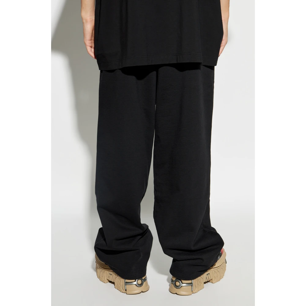 Vetements Sweatpants met bedrukt logo Black Heren