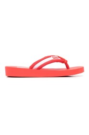 Rote Elegante Flip Flops