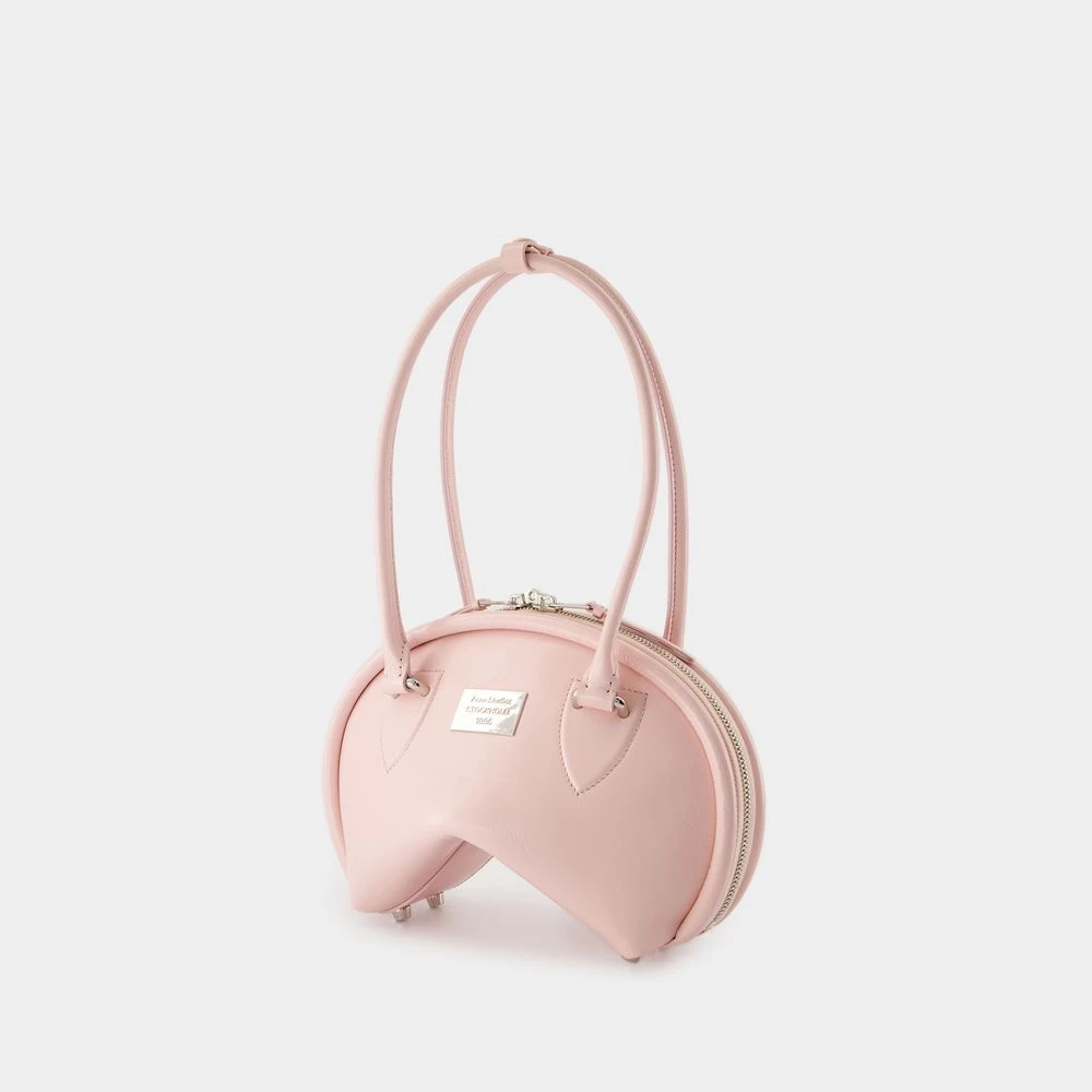 Acne Studios Roze Leren Mini Schoudertas Pink Dames