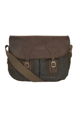 Läder Crossbody-väska med Vaxfinish
