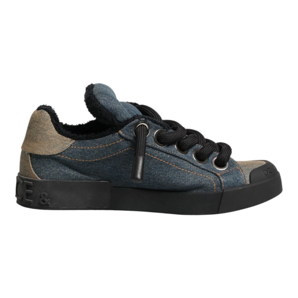 Dolce & Gabbana Herren Multicolor Low Top Sneakers